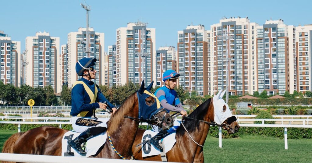 競走馬と乗馬の違いイメージ