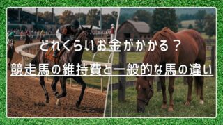 競走馬の維持費と一般的な馬の違い|どれくらいお金がかかるのか解説
