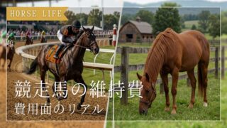 競走馬の維持費と一般的な馬の違い|どれくらいお金がかかるのか解説