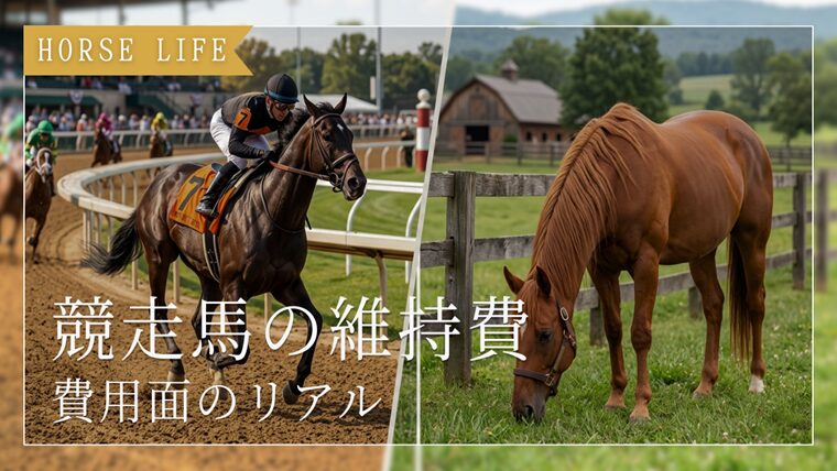 競走馬の維持費と一般的な馬の違い｜どれくらいお金がかかるのか解説