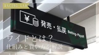 競馬初心者|馬券のワイドとは?仕組みと買い方をわかりやすく解説